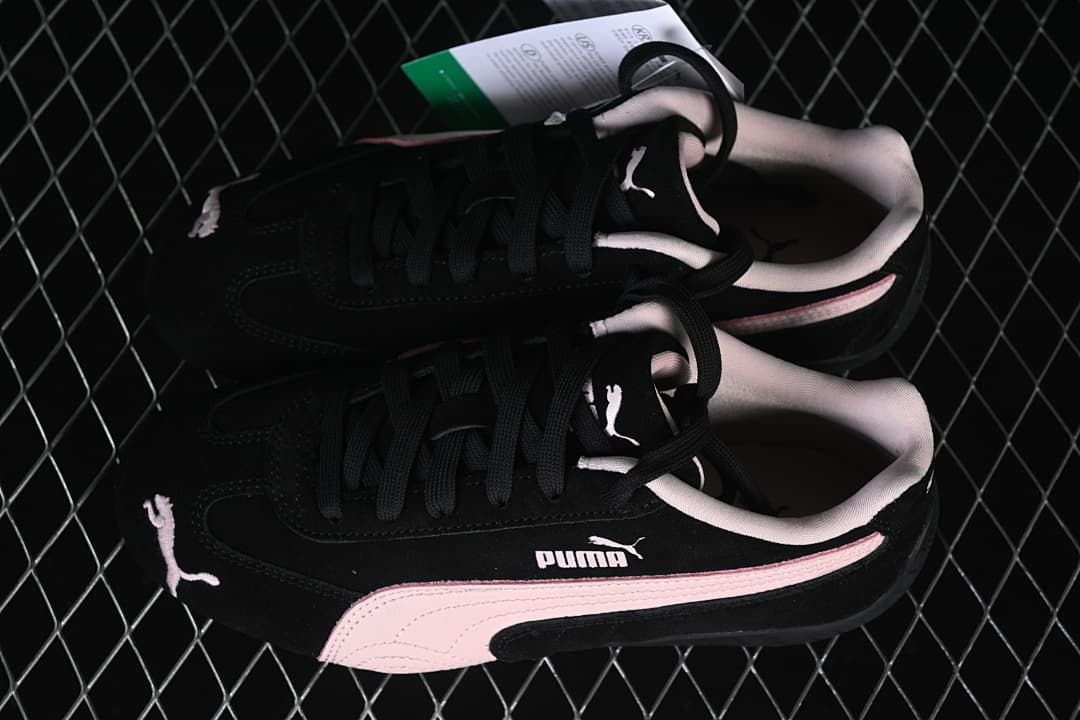Puma Speedcat OG Sneakers Black and Puma Pink 406329-09