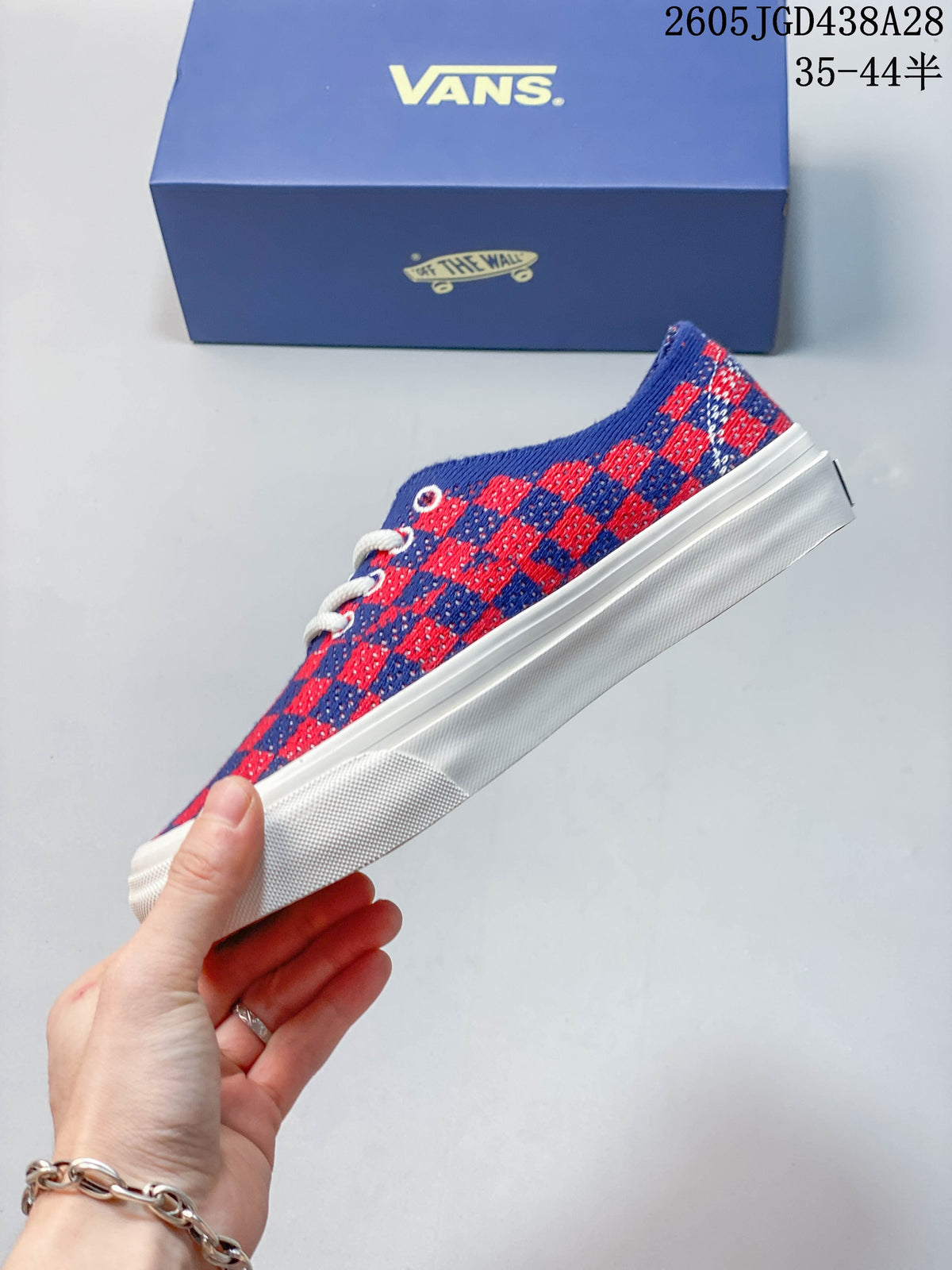 Vans Premium LX Authentic 44 EK Checkerboard Sneakers