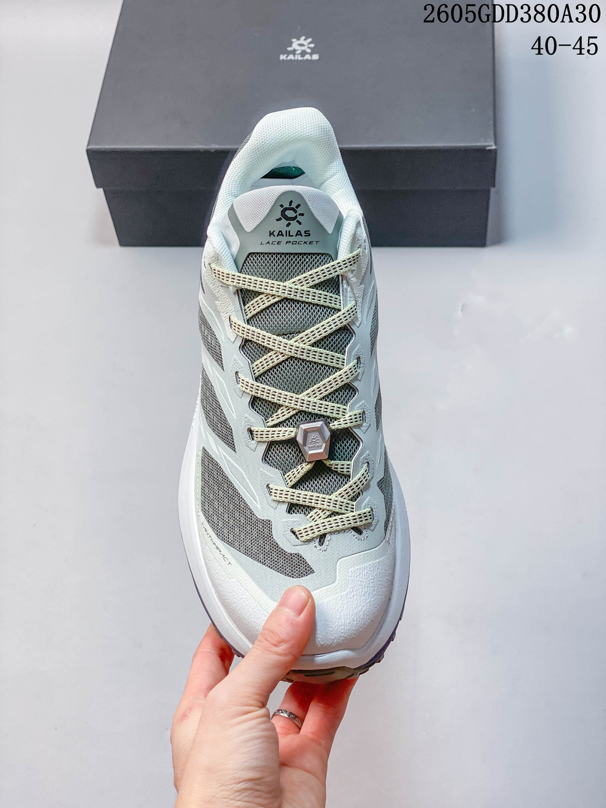 Kailas C4 Trail Running Shoes in Blue and White