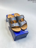 Birkenstock Arizona Two-Strap Sandals in Gray