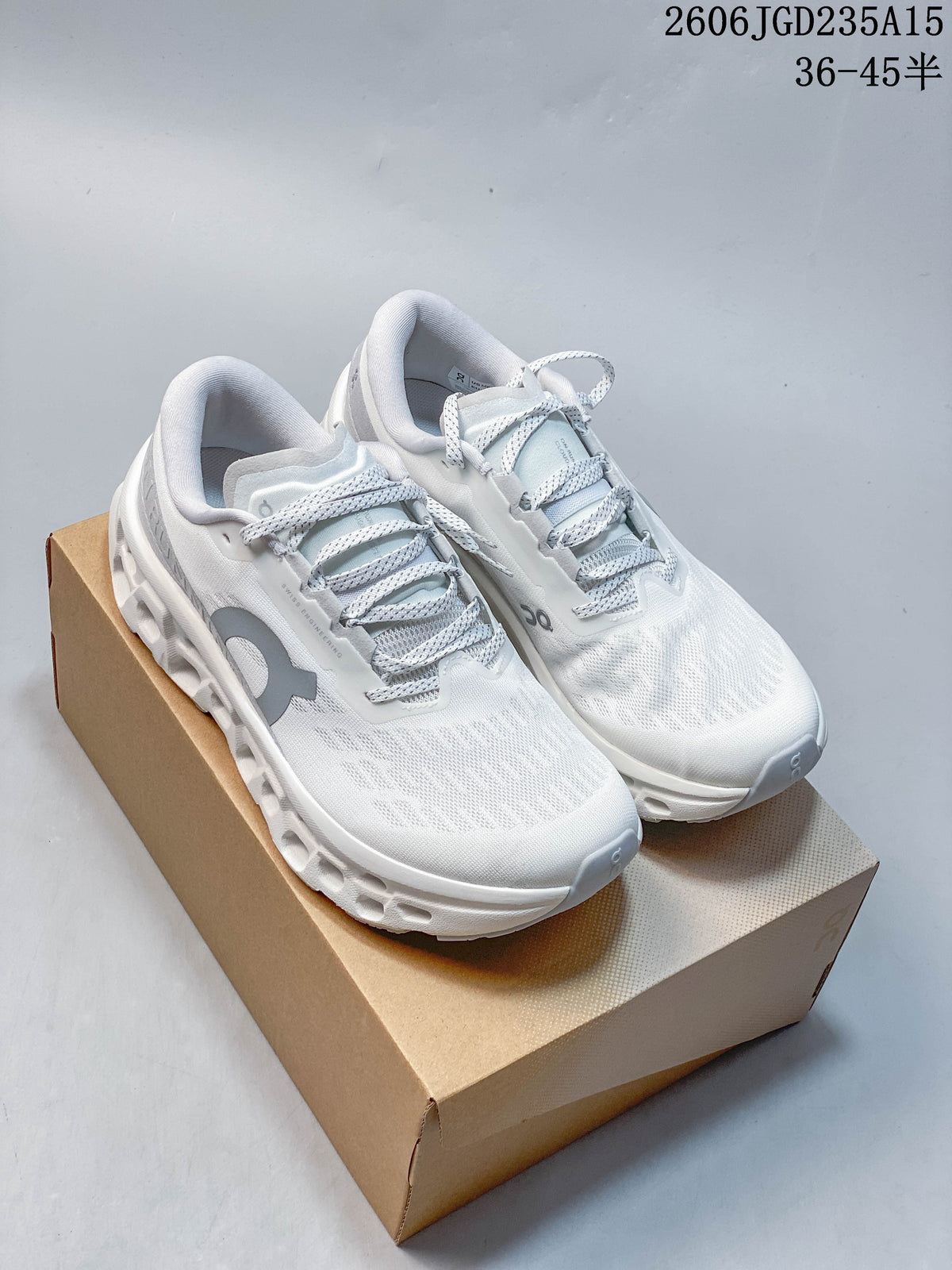 On Cloudmonster 3 White Running Sneakers
