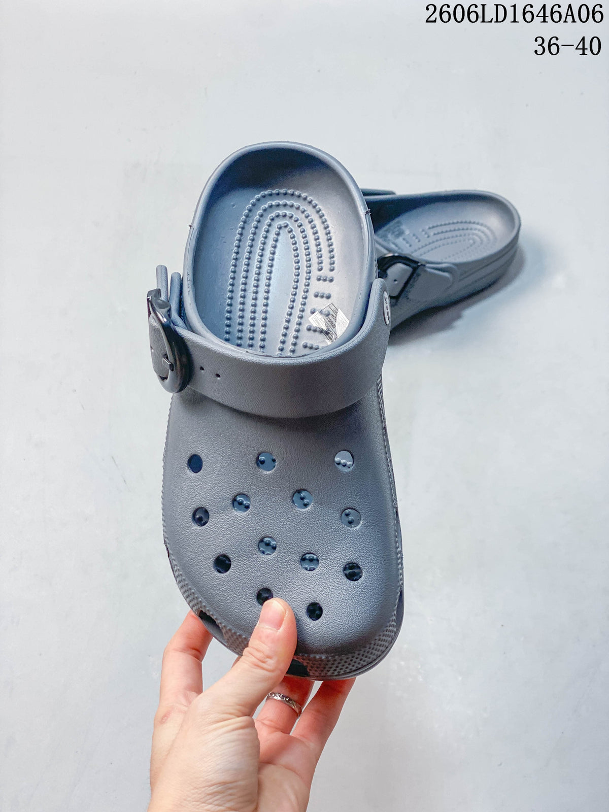 Crocs Classic Clog Gray Slip-On Shoe