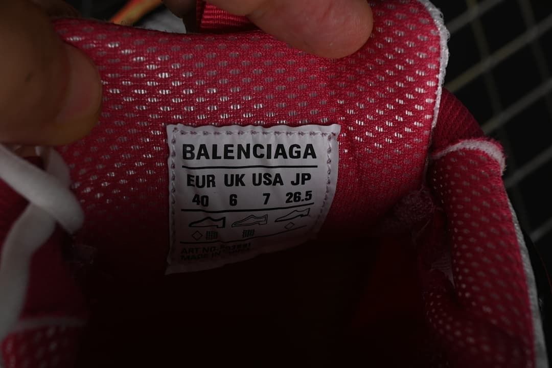 Balenciaga Stapler W3ST49571 Mesh Running Sneakers