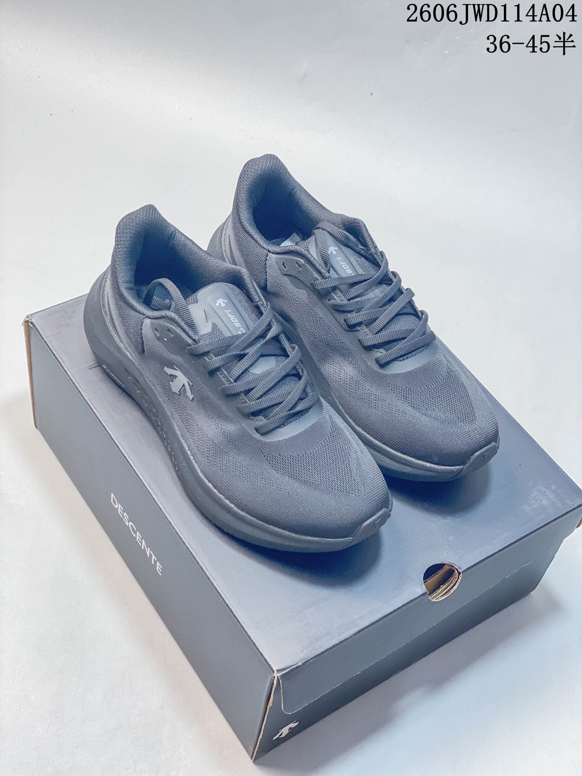 DESCENTE EDGE COURT RETRO Sneakers Gray SP323LSN82