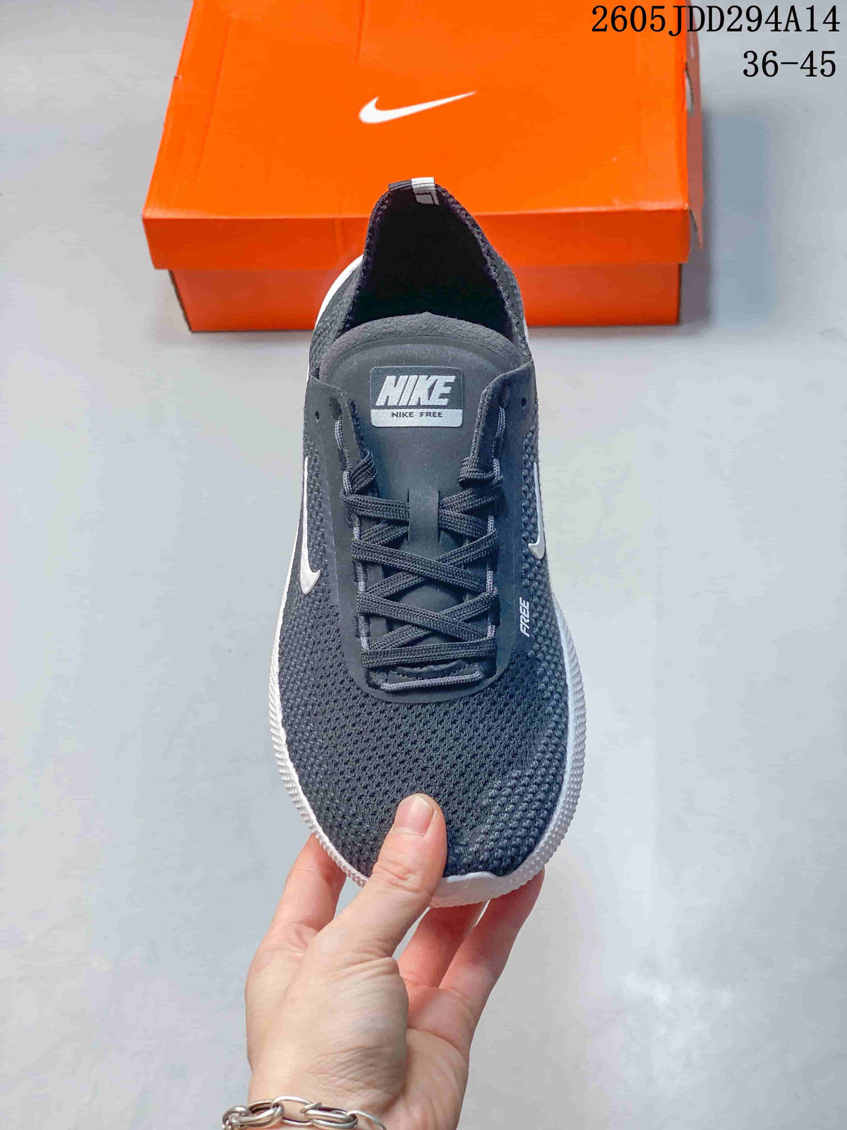 Nike Free 2025 Running Shoes in Charcoal and White