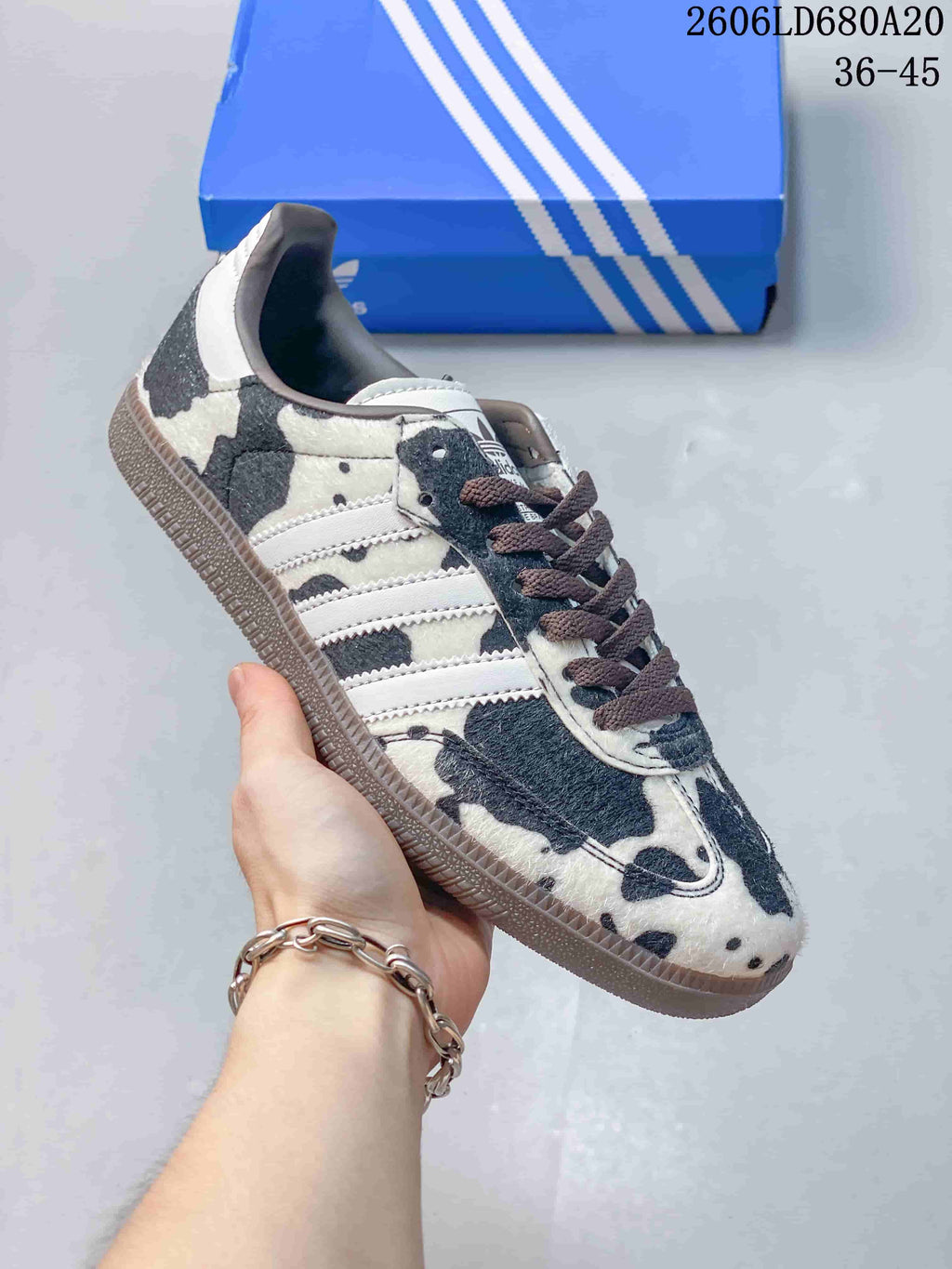Adidas Samba OG Patterned Low-Top Sneakers