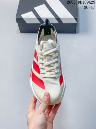 Adidas Adizero Adios Pro 4 White Red Running Shoes