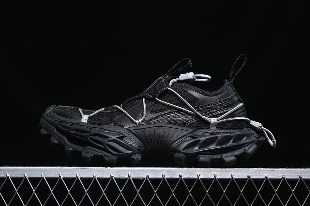 Balenciaga Hike Trail Sneaker in Black