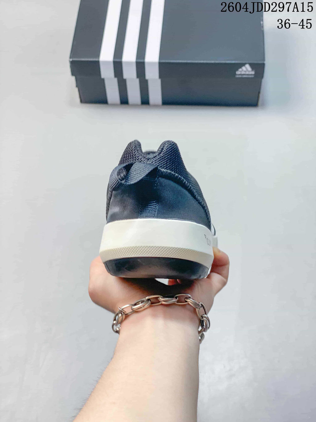 adidas Terrex CC Boat Water Shoes, Dark Gray and White