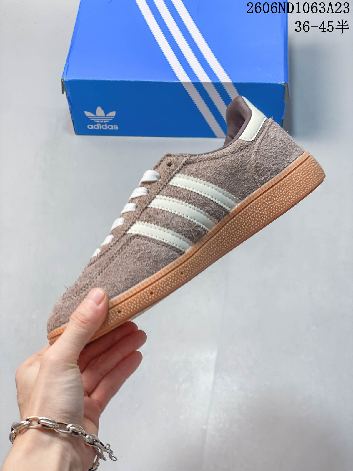 Adidas Originals Samba Spezial Low-Top Sneakers Taupe