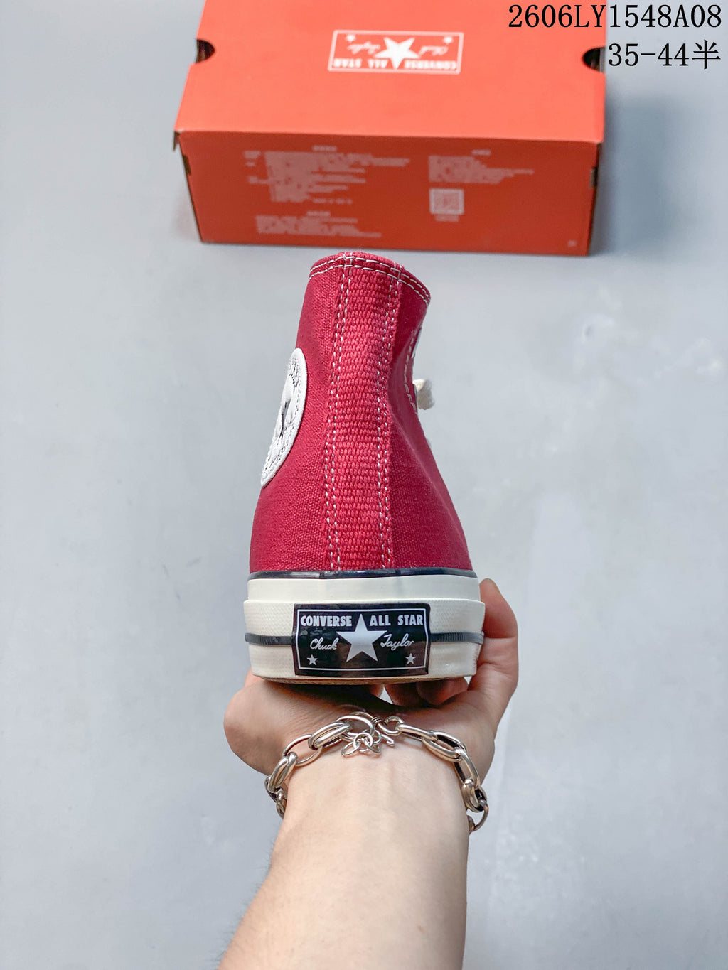 Converse Chuck 70 High Top Sneakers in Red