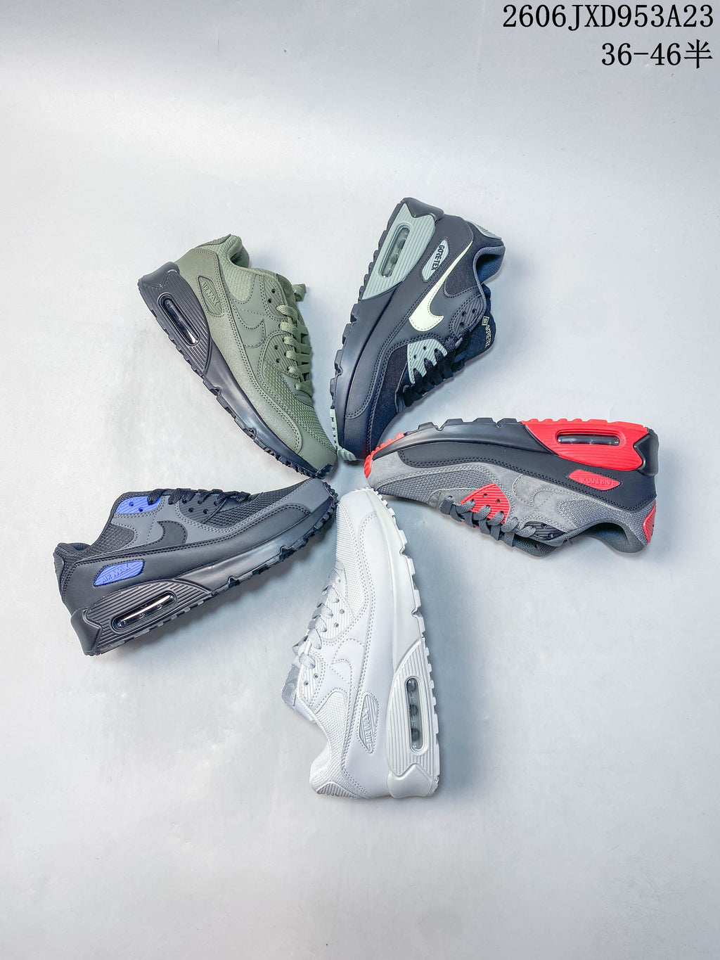 Nike Air Max 90 Low-Top Sneakers, Assorted Colors