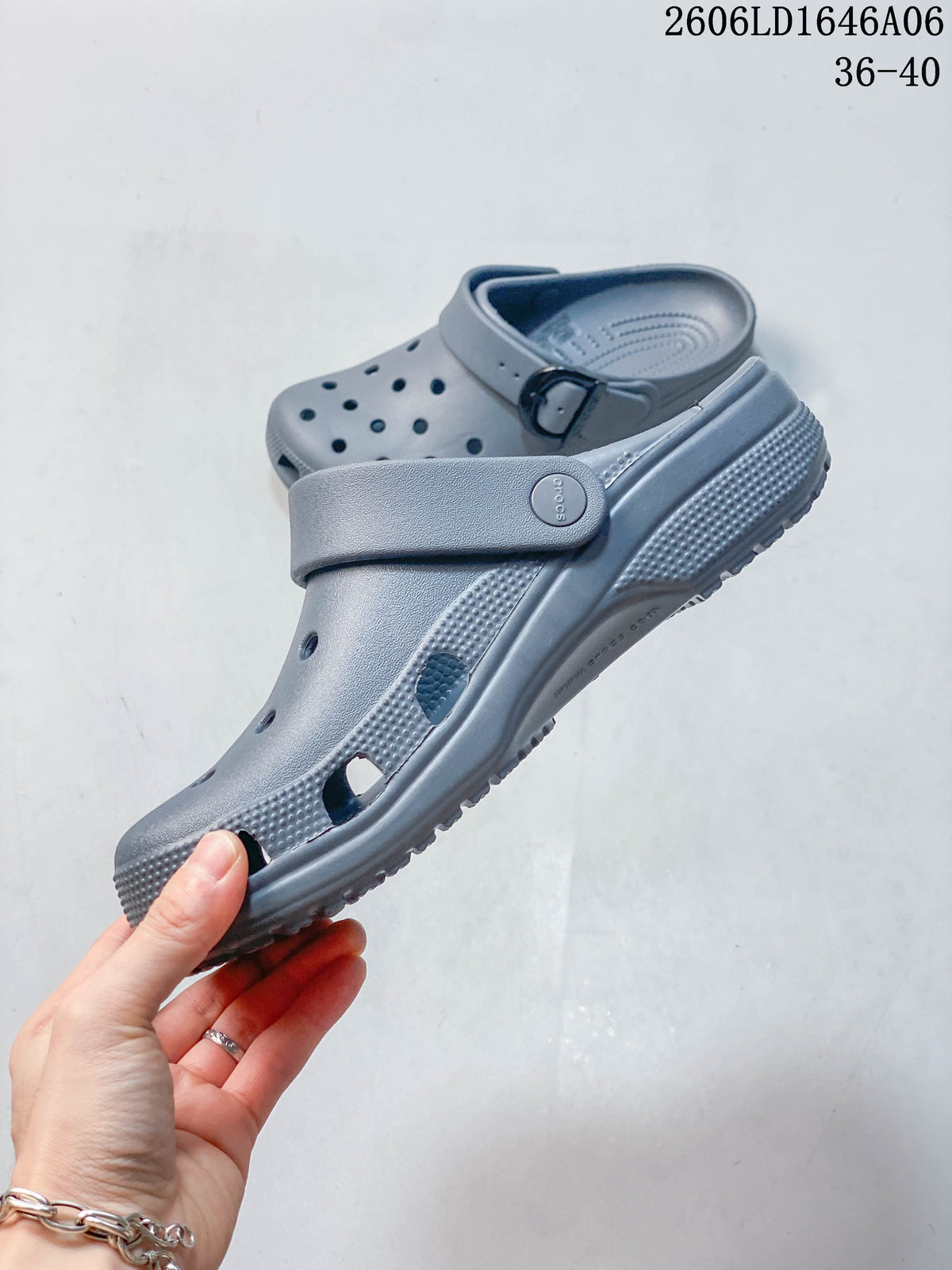 Crocs Classic Clog Gray Slip-On Shoe