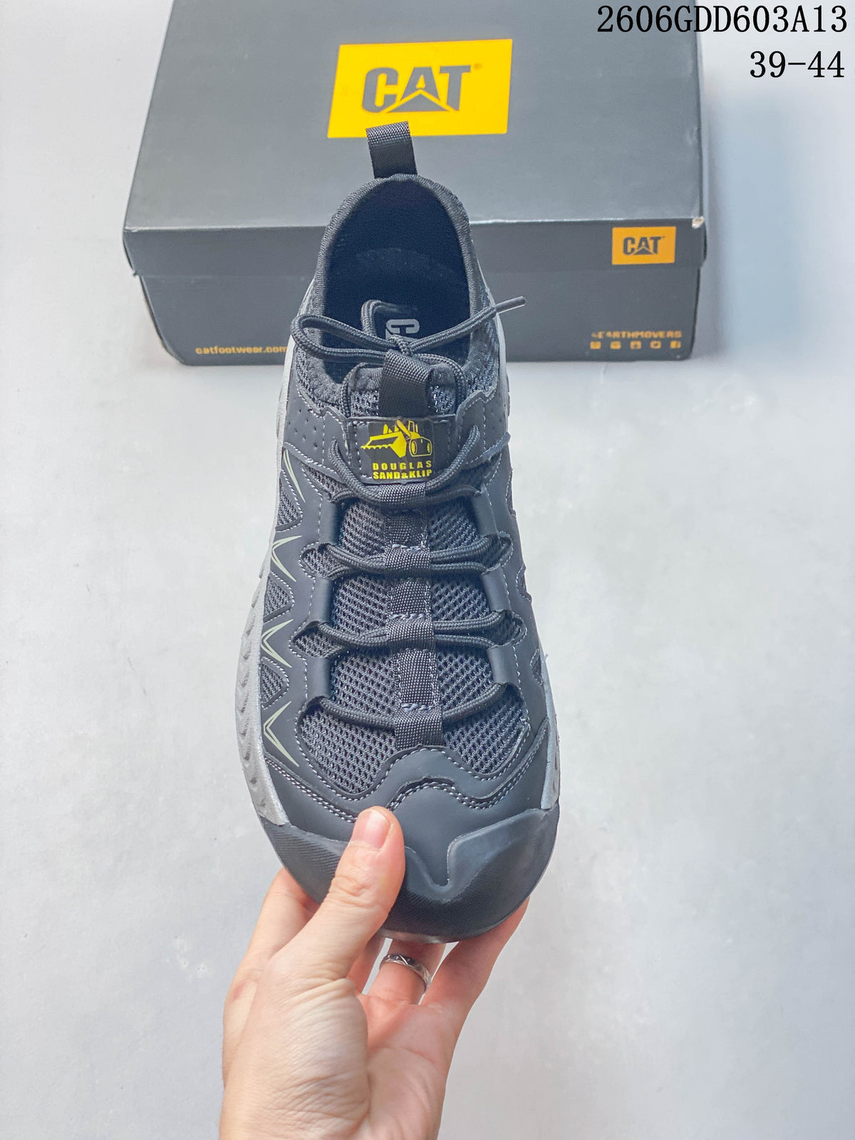 CAT Men's Gray Trail-Style Casual Sneakers 2606GDD603A13