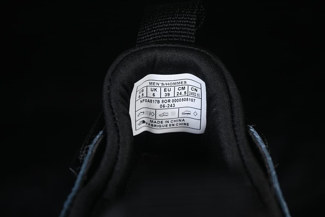The North Face Glenclyffe Low Hiking Shoes Black Blue NFA817B8OR-080