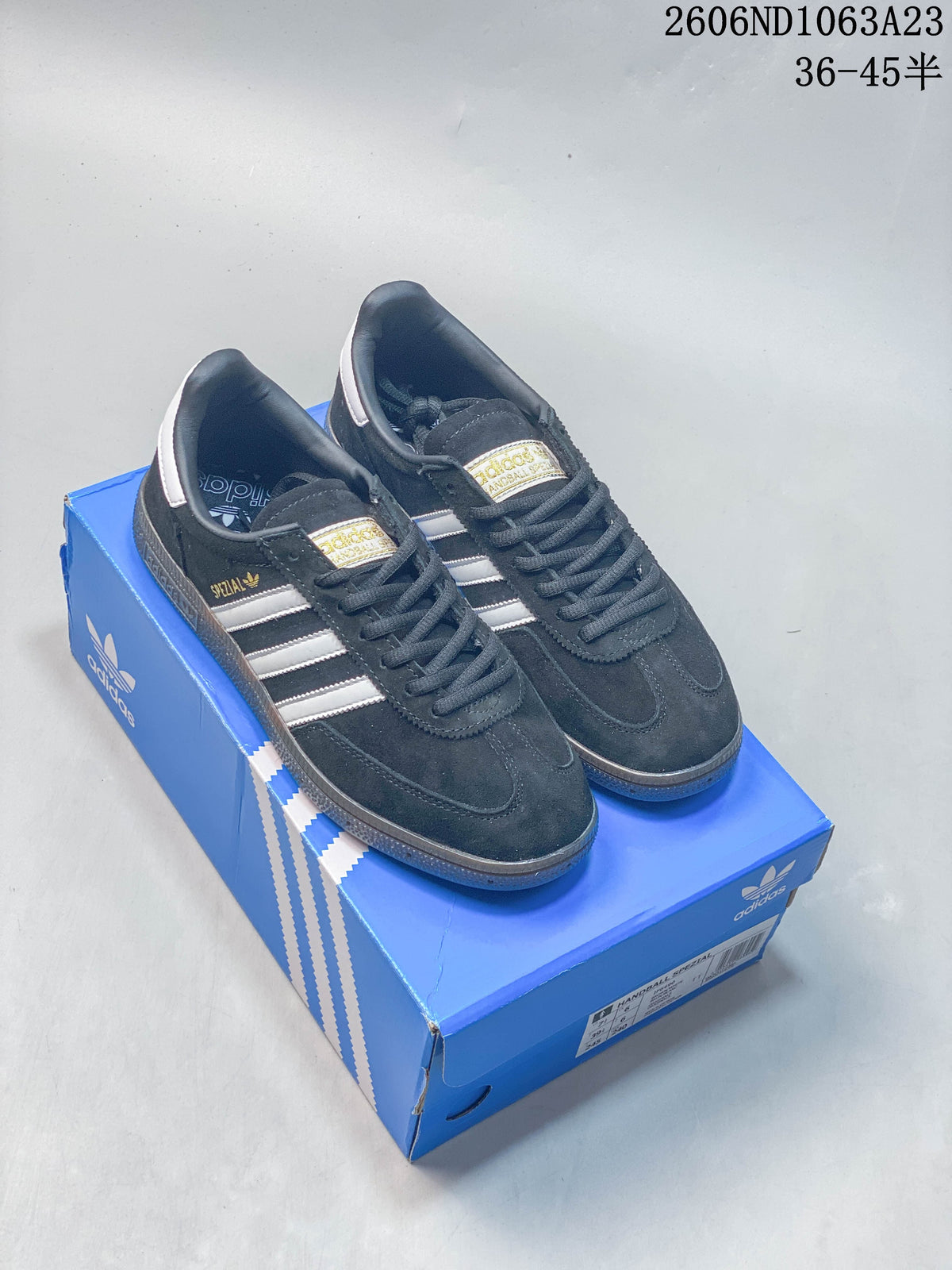 Adidas Originals Samba Vegan OG Sneakers, Navy and White