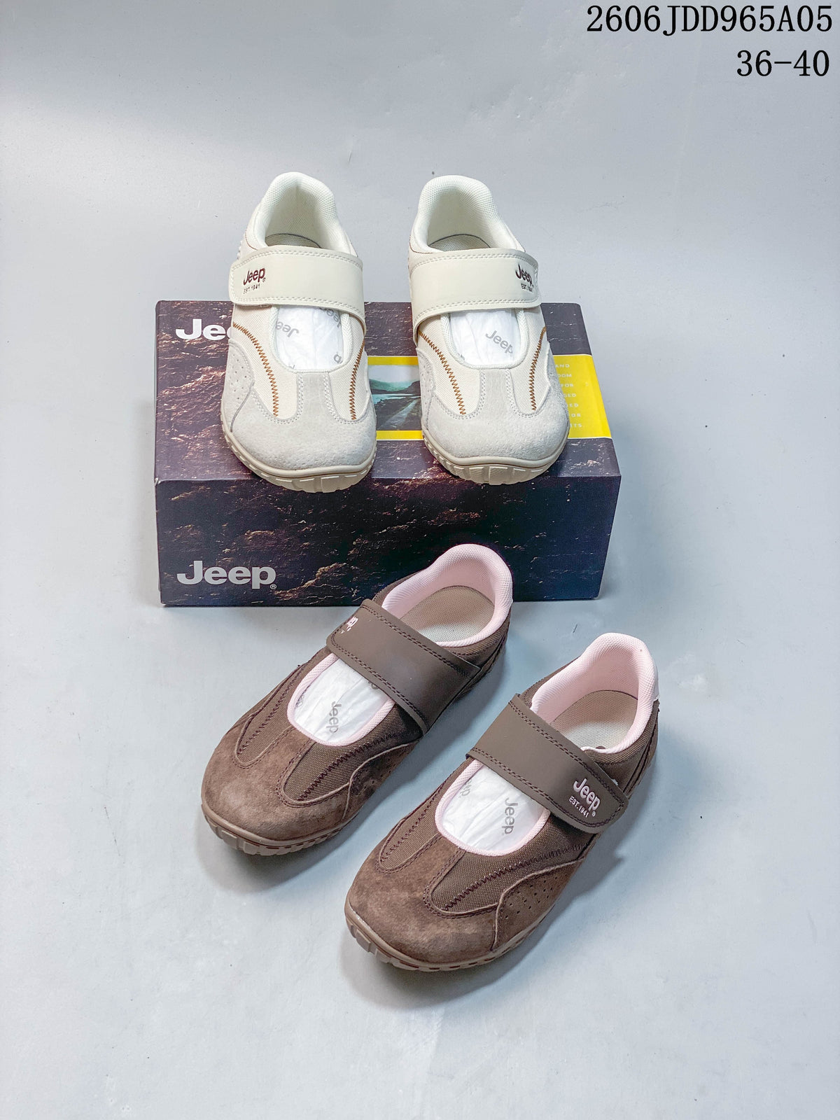 Jeep Mary Jane Casual Shoes, Beige and Taupe, 06JDD965A05