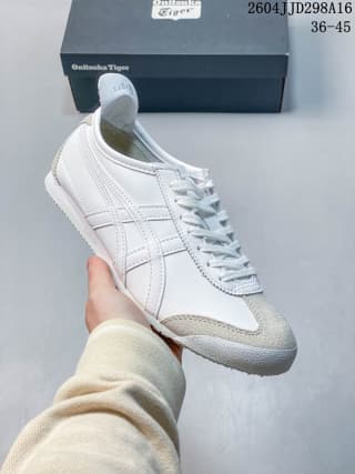 ASICS Tiger Mexico 66 Sneakers White Silver D4J2K-0101