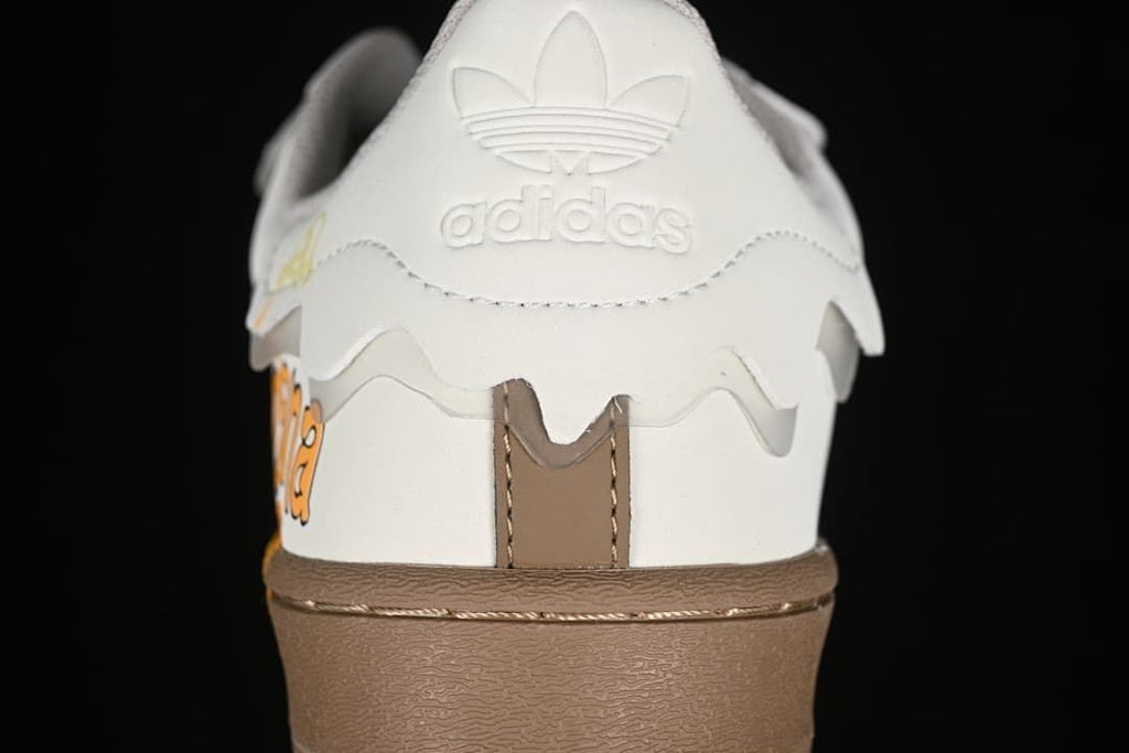 adidas Superstar GW4440 White Yellow Brown Sneakers