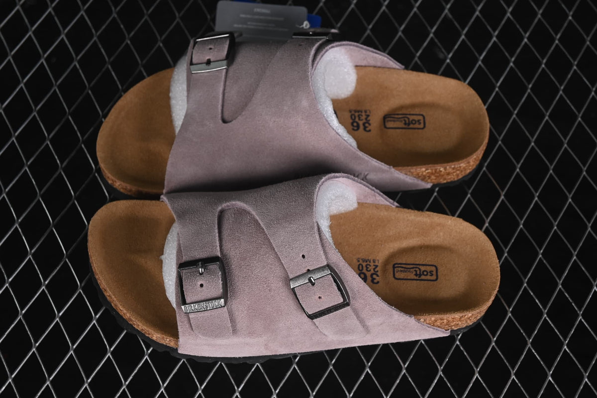 Birkenstock Zurich 1009532 Lavender Suede Sandals