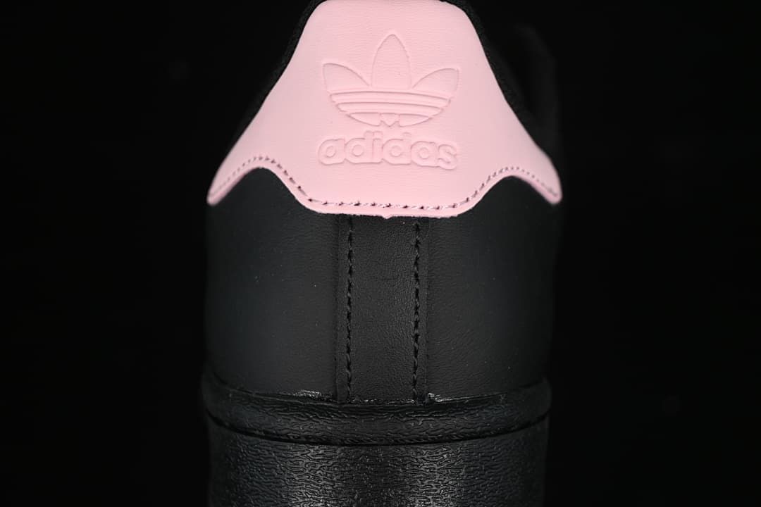 adidas Superstar EG4959 Black and Pink Sneakers