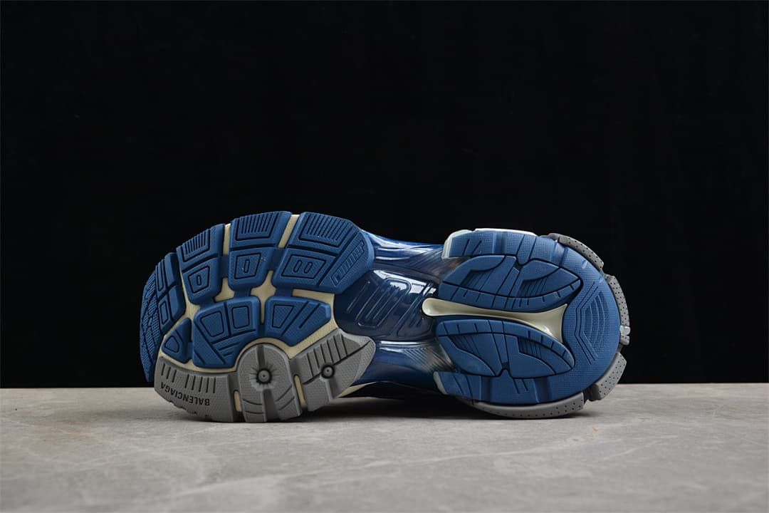 Balenciaga Runner Sneaker in Beige, Navy and Grey