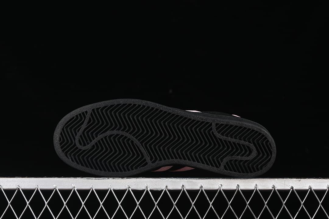 adidas Superstar EG4959 Black and Pink Sneakers