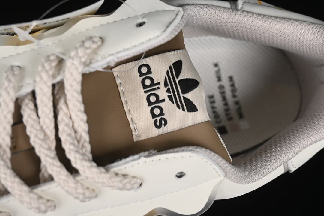adidas Superstar GW4440 White Yellow Brown Sneakers