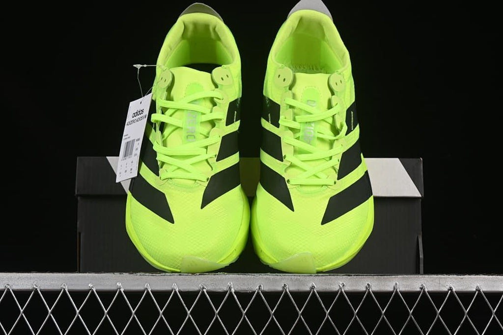 Adidas Adizero Adios 9 M Running Shoes in Neon Yellow