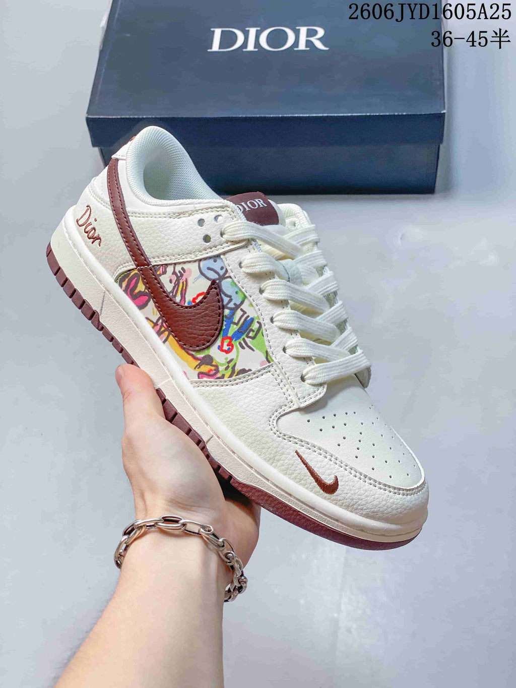 Nike SB Dunk Low Stüssy-Inspired Colorblock Sneakers