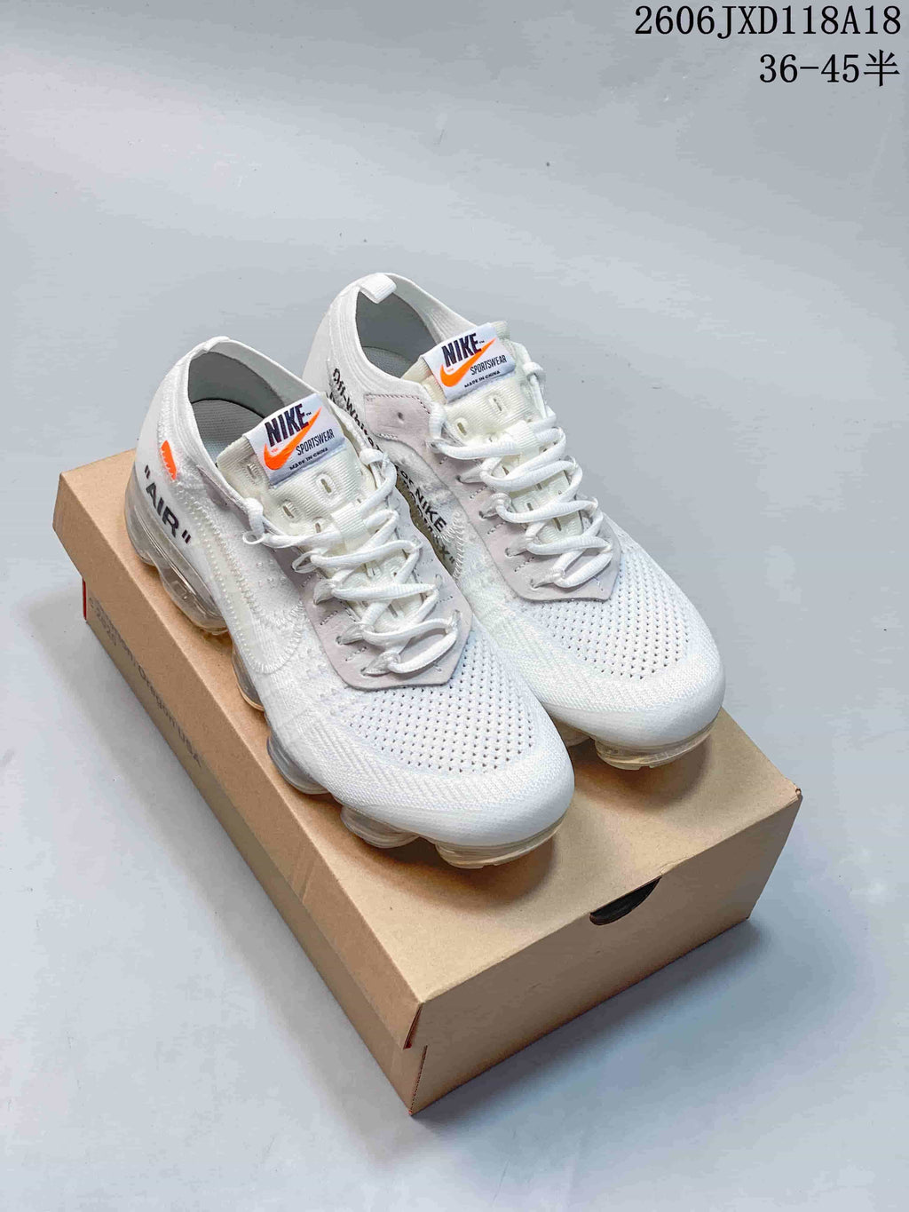 Nike Air VaporMax Flyknit 2 Off-White Style Sneakers