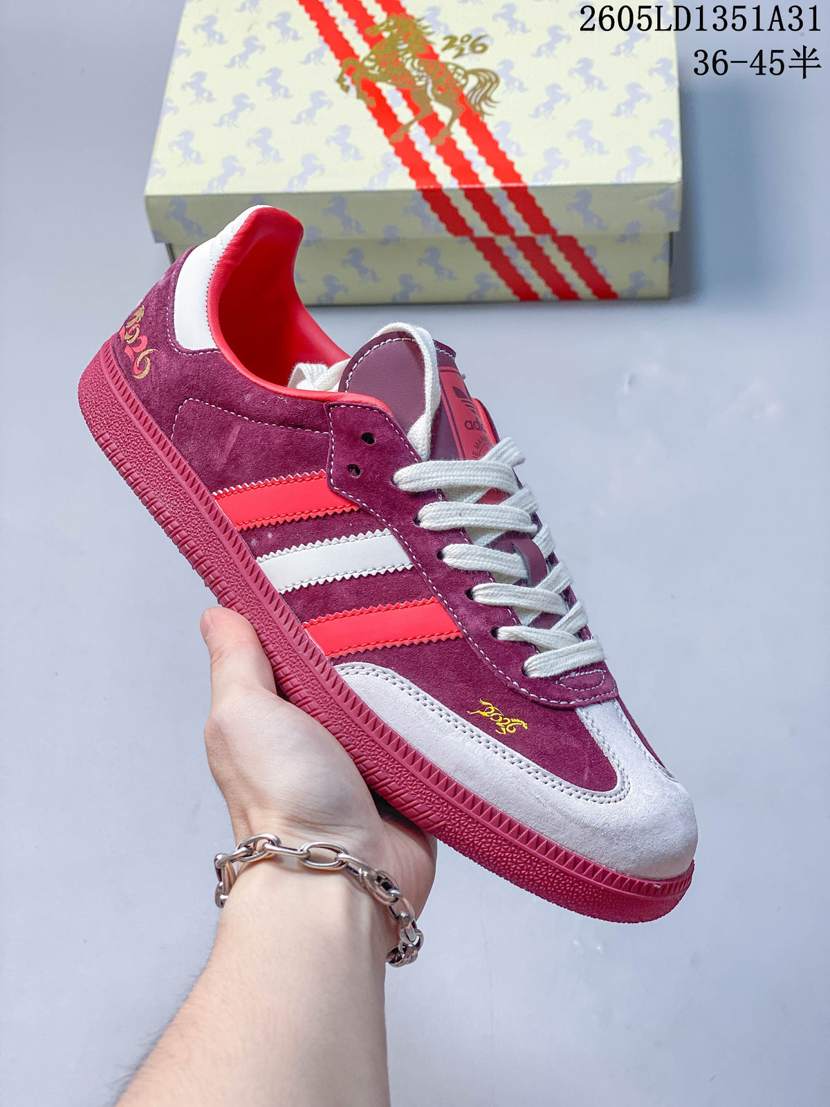 Adidas Low-Top Sneakers with Year of the Horse Details