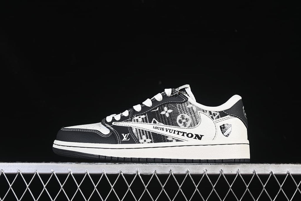 Air Jordan 1 Low OG SP Black and White Sneakers