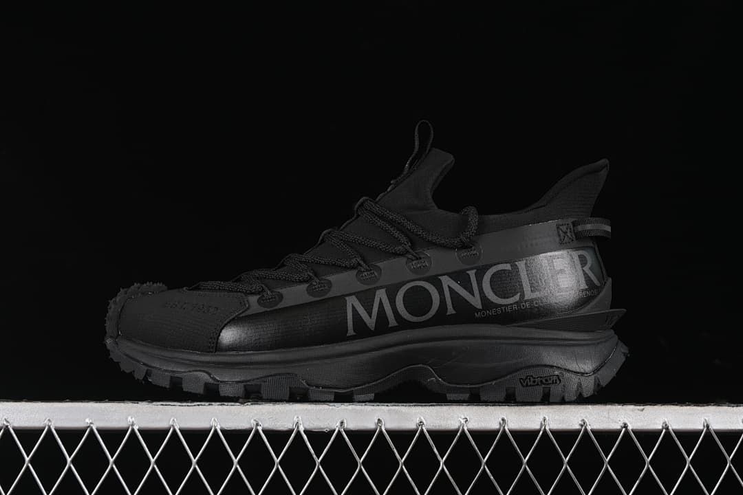 Moncler Trailgrip Lite 2 Black Outdoor Sneakers