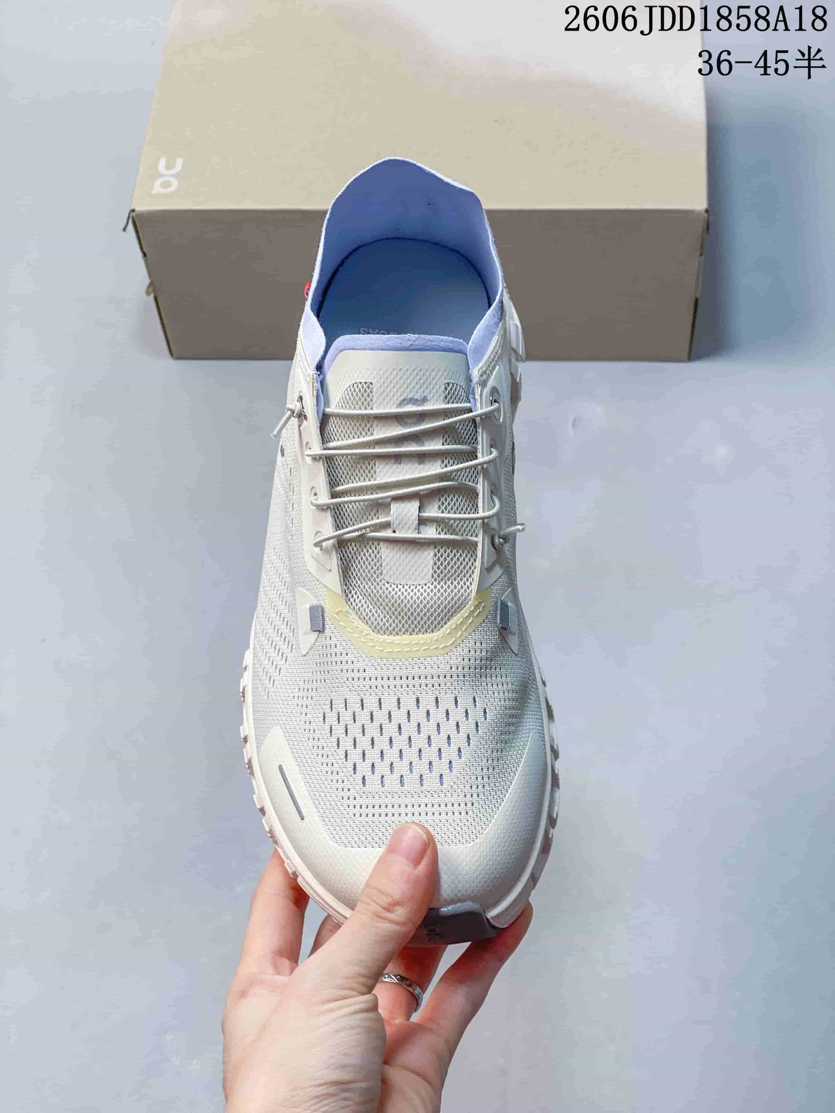 On Cloud 6 Coast Lightweight Sneakers in White