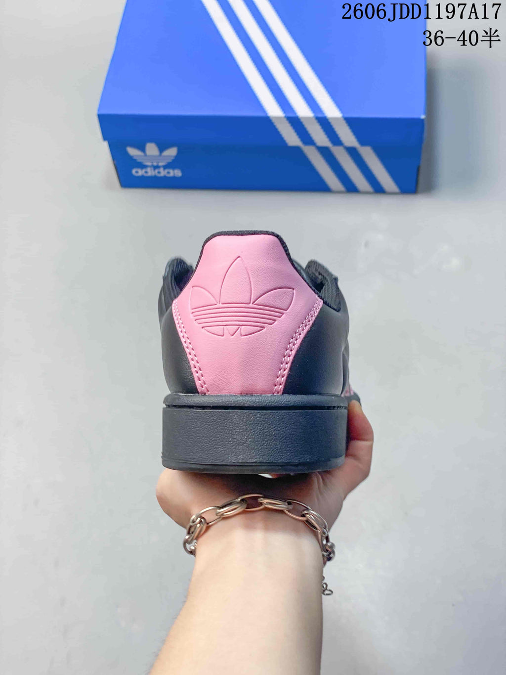 adidas Superstar ST W Sneakers Black Pink ID6222