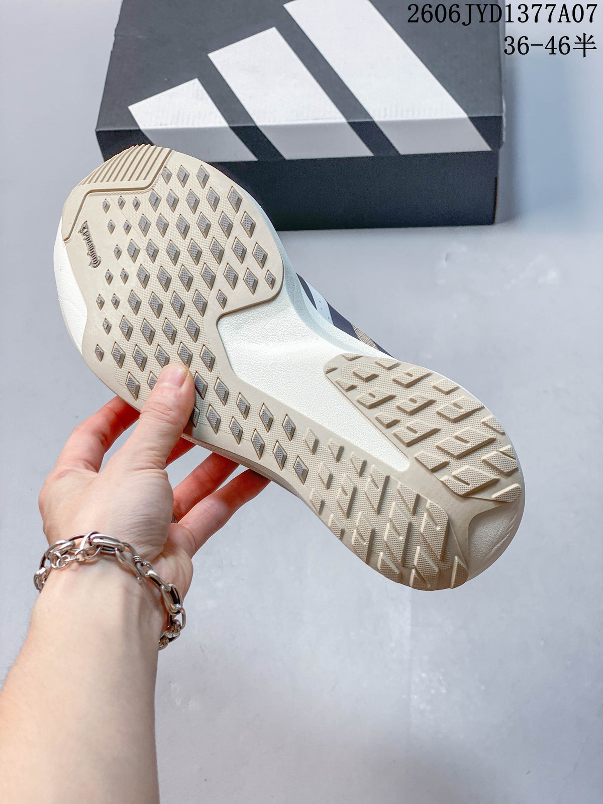 Adidas Adizero Evo SL Running Shoes – Beige and Navy