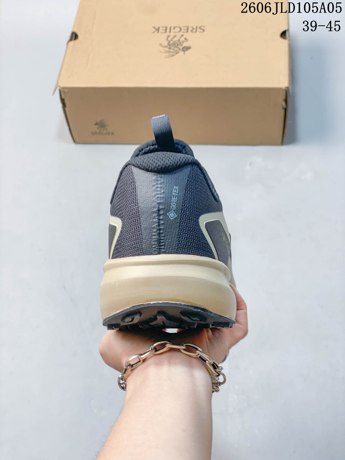SREGIEK Norvan 2556 GTX Outdoor Sneakers, Navy and Beige