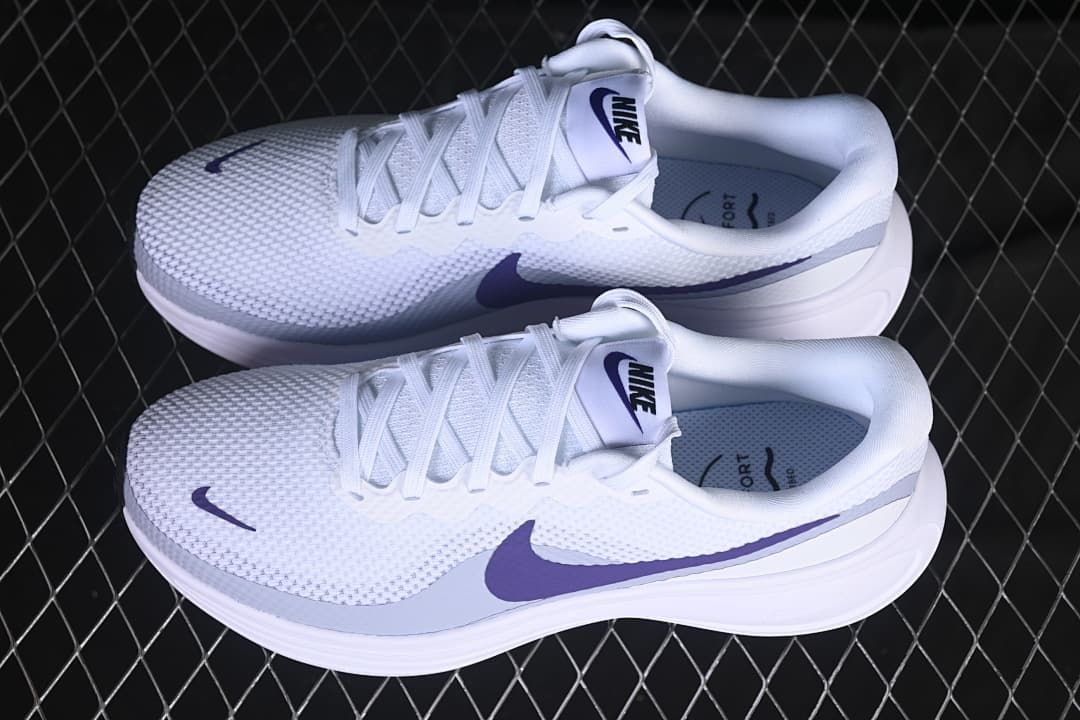 Nike Revolution 8 Running Shoes White Purple HJ8485-104