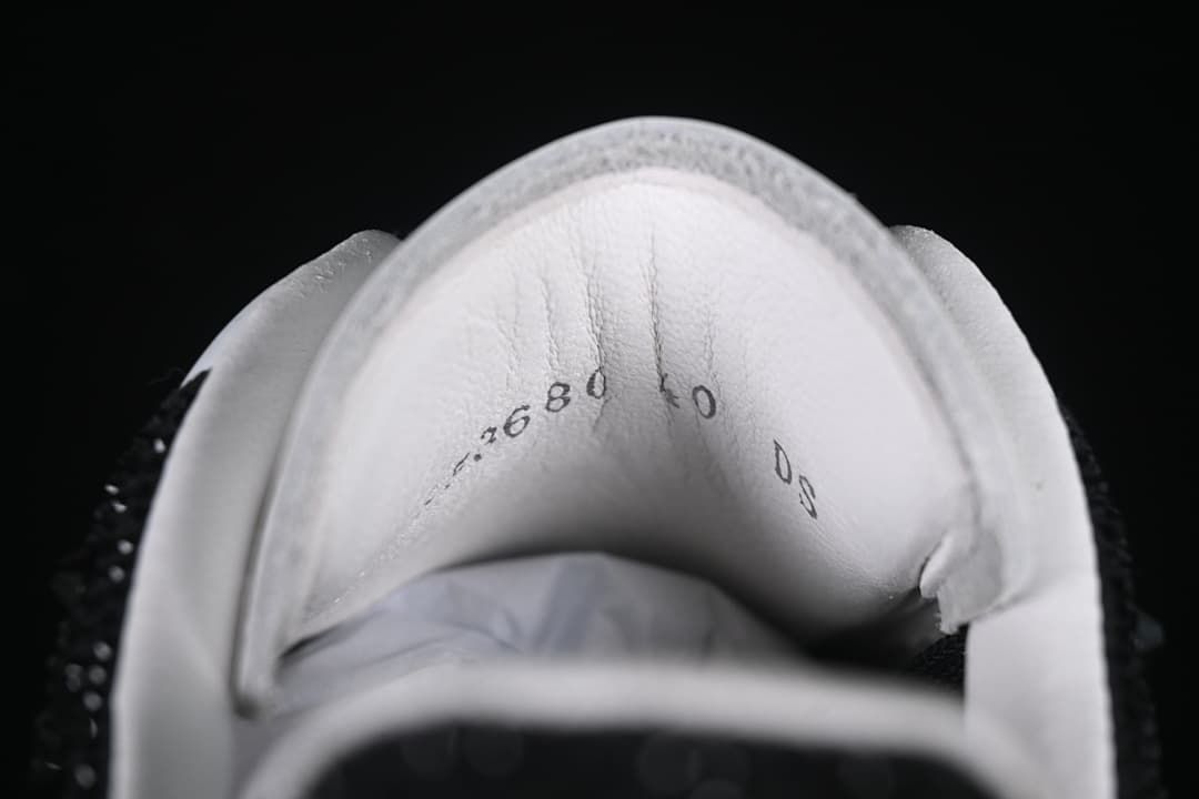 Alexander McQueen Women's White Sneakers with Black Crystal Heel