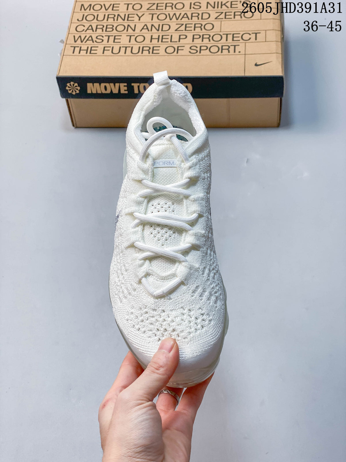 Nike Air VaporMax 2023 Flyknit White Running Shoes
