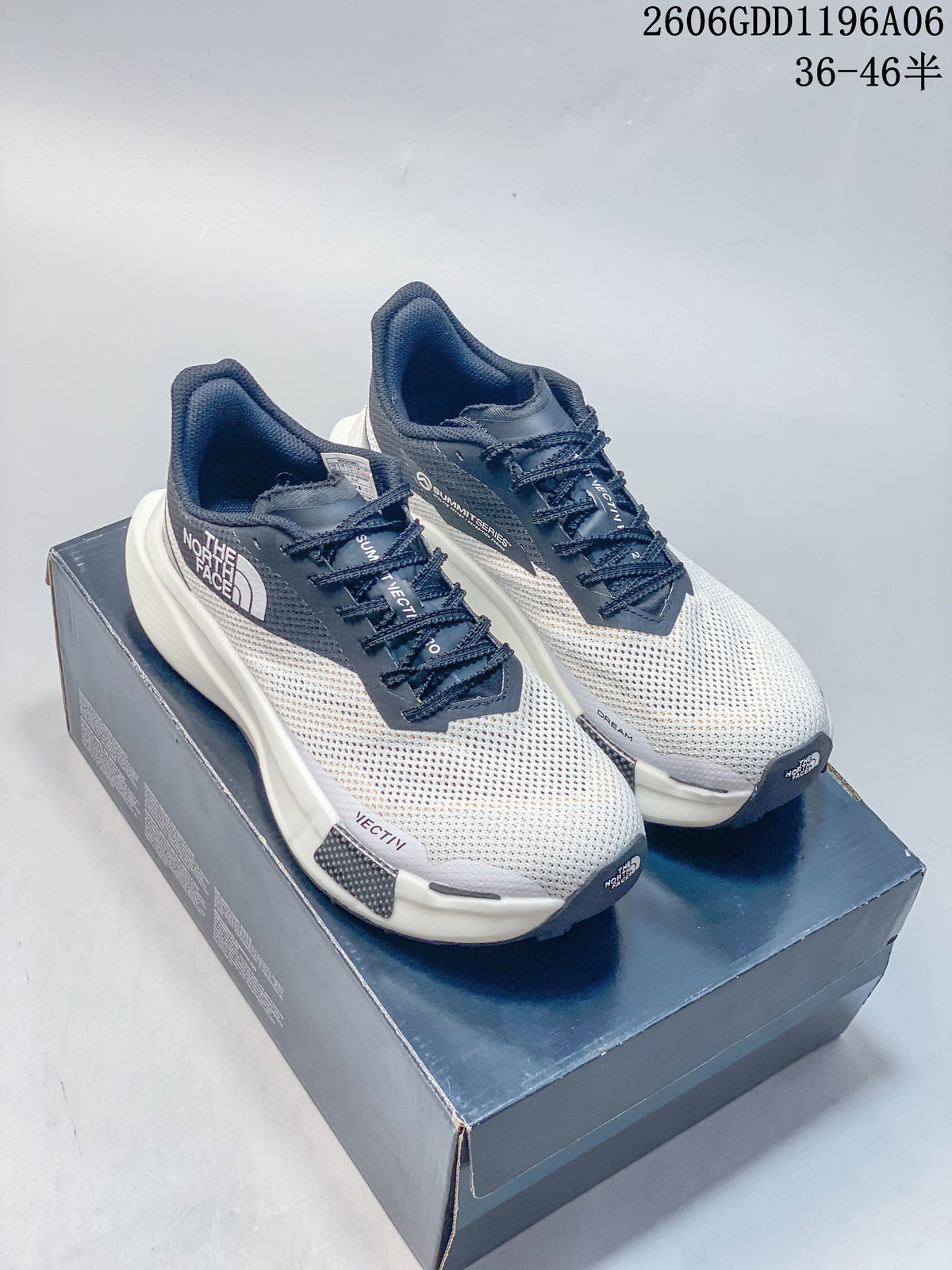 The North Face Summit VECTIV Trail Sneakers, White and Gray