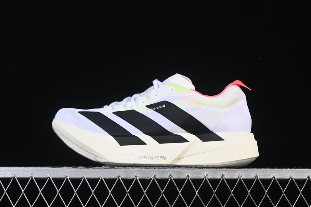 Adidas Adizero Adios Pro 4 Running Shoes White Black JR1094