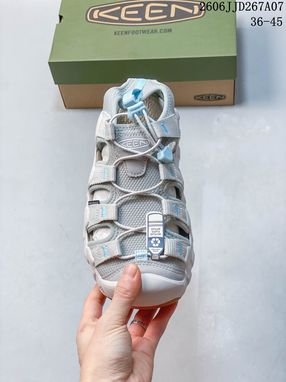 KEEN Astoria West Water-Ready Sandals in Gray and Blue