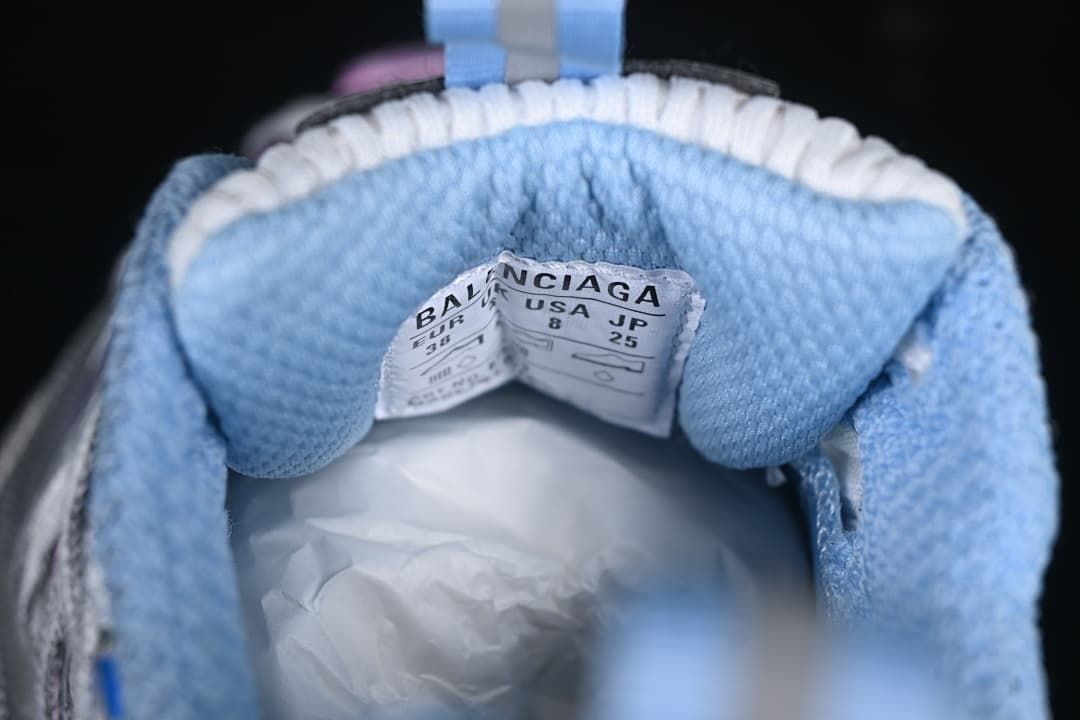 Balenciaga 3XL Sneakers in White, Blue and Pink