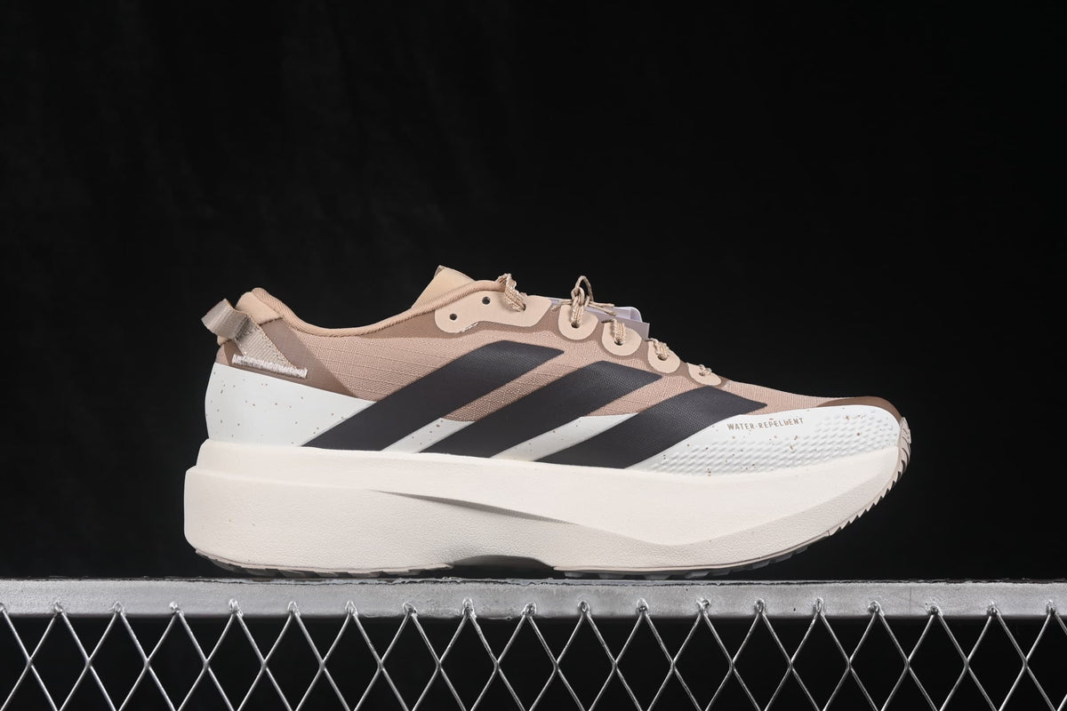 Adidas Adizero Evo SL Running Shoes Beige Black KK2690