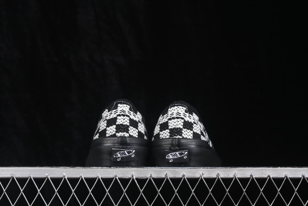 Vans Authentic Low-Top Sneakers Black White Checkerboard VN000EJC1KP