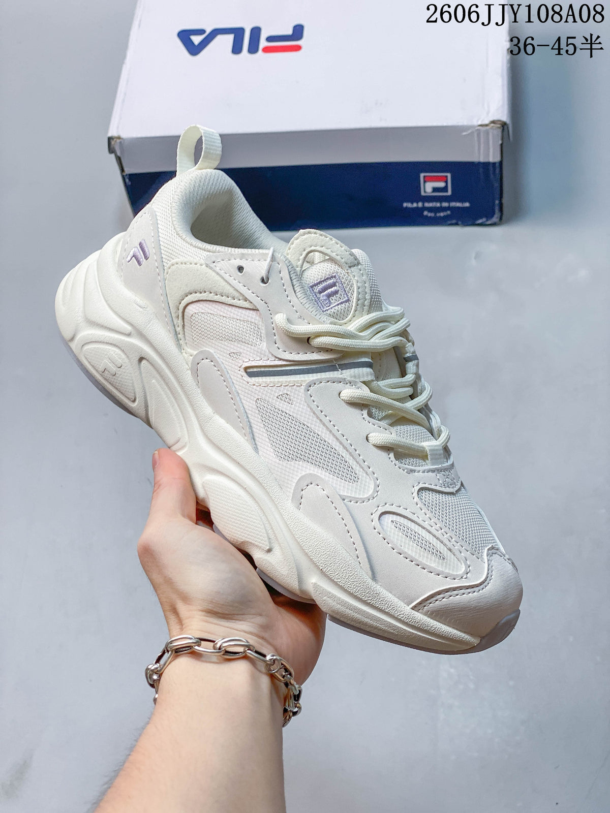 FILA Fusion 06JJY108A08 Chunky Lace-Up Sneakers