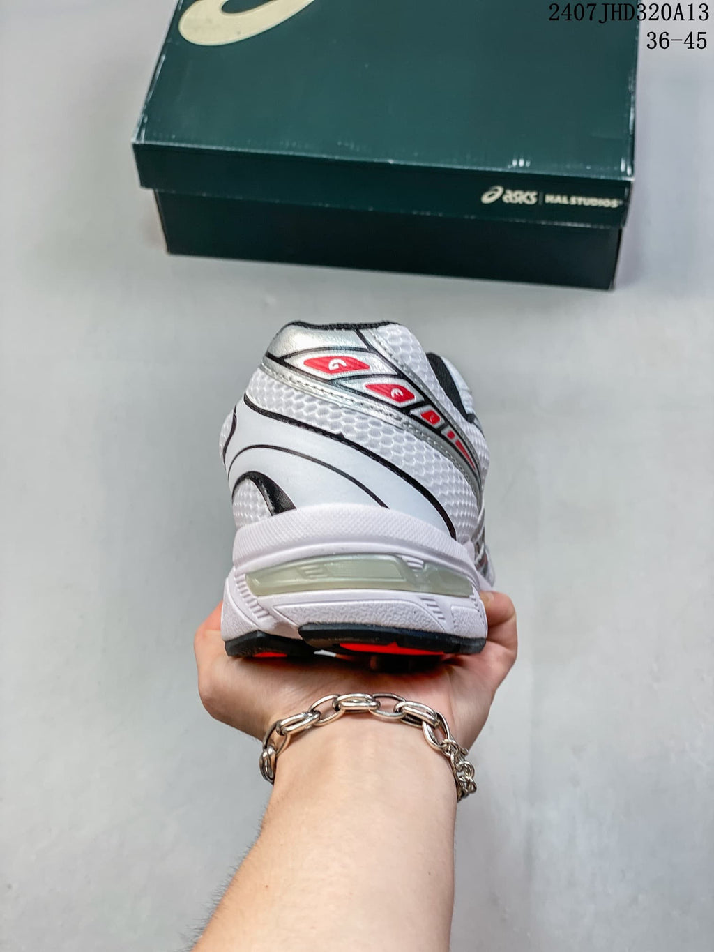 ASICS GEL-1130 White Retro Running Sneakers
