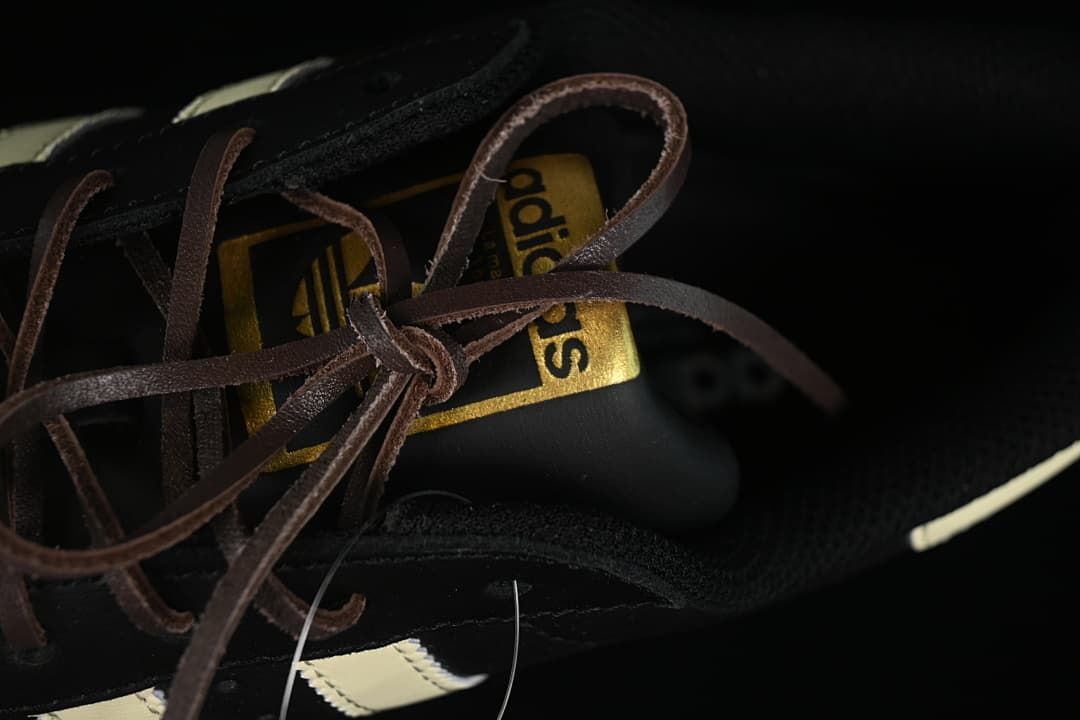 adidas Superstar EG4959 Black and Cream Sneakers